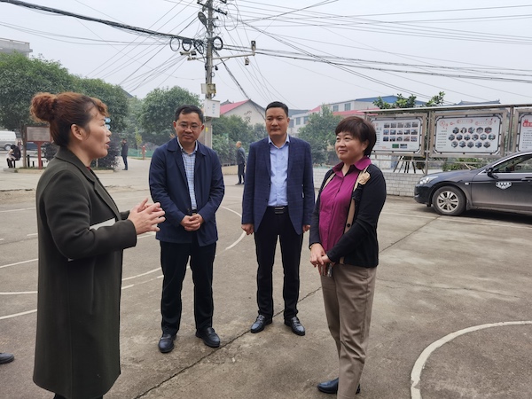张皓到北塔区调研基层党建工作_邵阳头条网